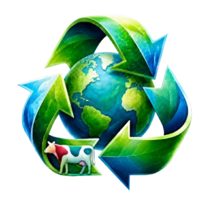 logo vaca invertida transparente